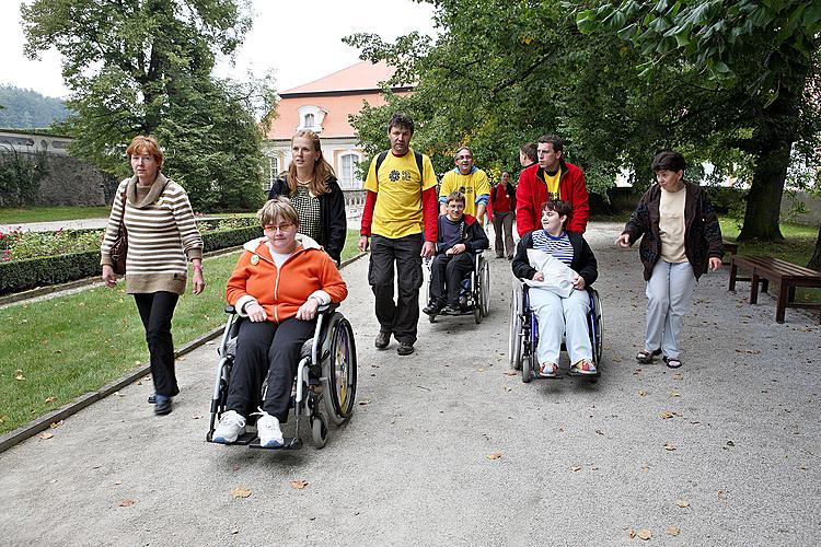 Den s handicapem - Den bez bariér, 12.9.2009, Český Krumlov