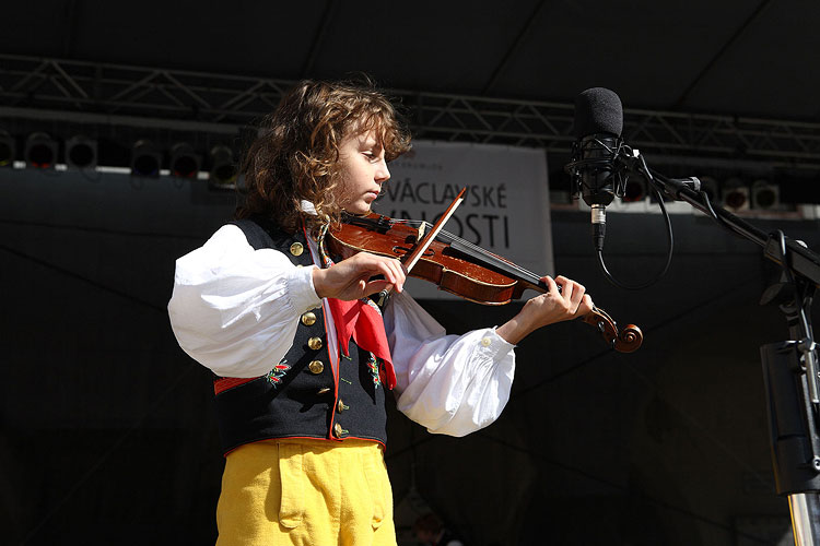 Svatováclavské slavnosti a Mezinárodní folklórní festival Český Krumlov 2009 v Českém Krumlově