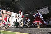 Svatováclavské slavnosti a Mezinárodní folklórní festival Český Krumlov 2009 v Českém Krumlově, foto: Lubor Mrázek