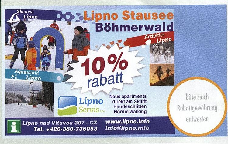 Lipno nad Vltavou - zážitkové programy