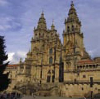 Katedrála v Santiagu de Compostela; zdroj Informační leták Jakobsweg