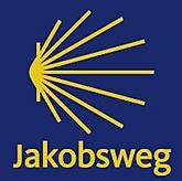 Logo - značení Svatojakubské cesty ; zdroj Informační leták Jakobsweg 