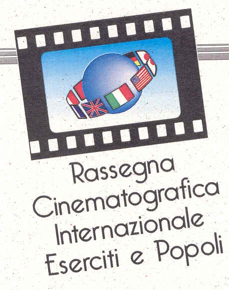 Logo mezinárodního festivalu voj. dok. filmů ESERCITI E POPOLI, Řím