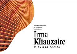 Konzert Irma Kliauzaite, Český Krumlov, 2008, Grafika: Srb 