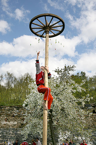 Dětské čarodějnické odpoledne, Kouzelný Krumlov, 29. dubna - 1. května 2008, foto: Lubor Mrázek