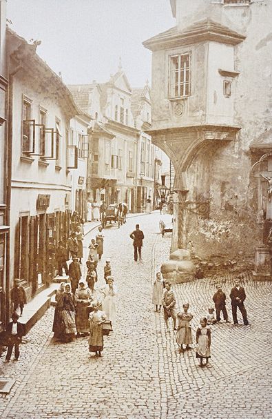 Josef Wolf: Horní ulice, r. 1899