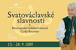St. Wenzels Fest 2009 und Das Internationale Folklorefestival Český Krumlov 
