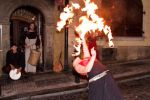 The fiery spectacle of yore and times.