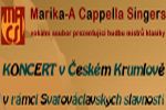 Svatováclavský koncert "Marika-A Cappella Singers" z Telče