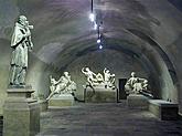 Schlosslapidarium in Český Krumlov - Interieur, Gesamtansicht, Foto: Lubor Mrázek 