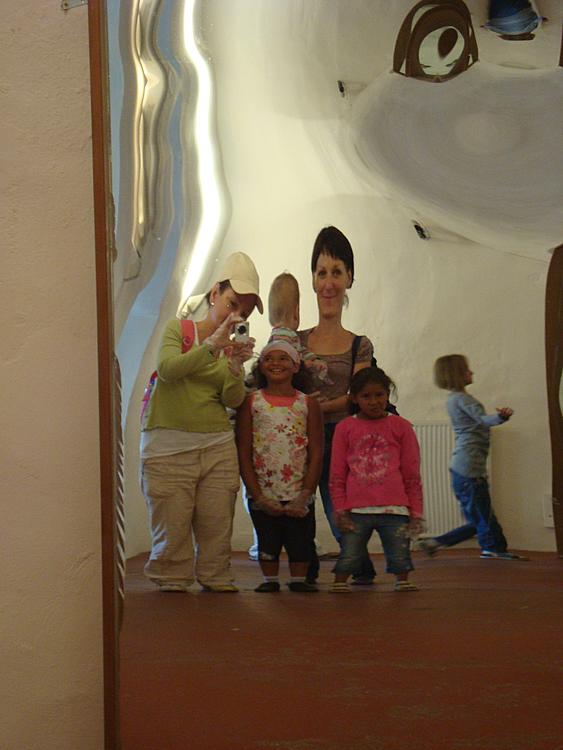 Zrcadlový labyrint - prohnutá zrcadla ©Český Krumlov Tourism
