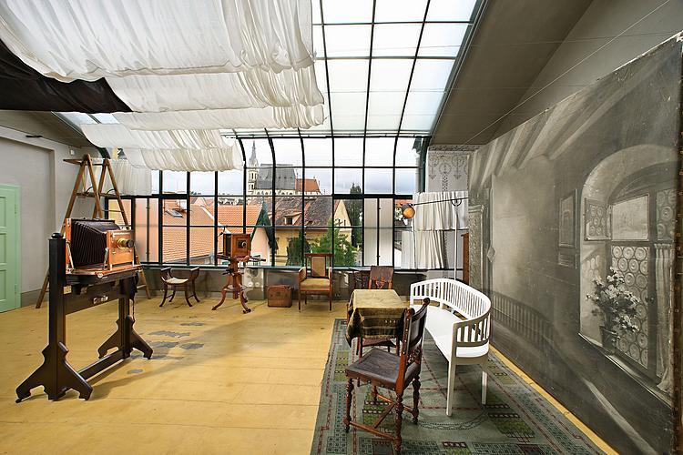 Museum Fotoateliér Seidel - interiér, foto: Libor Sváček