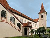 Minoritský klášter ve městě Český Krumlov 