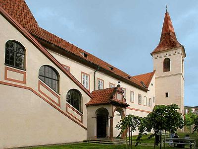 Minoritský klášter ve městě Český Krumlov