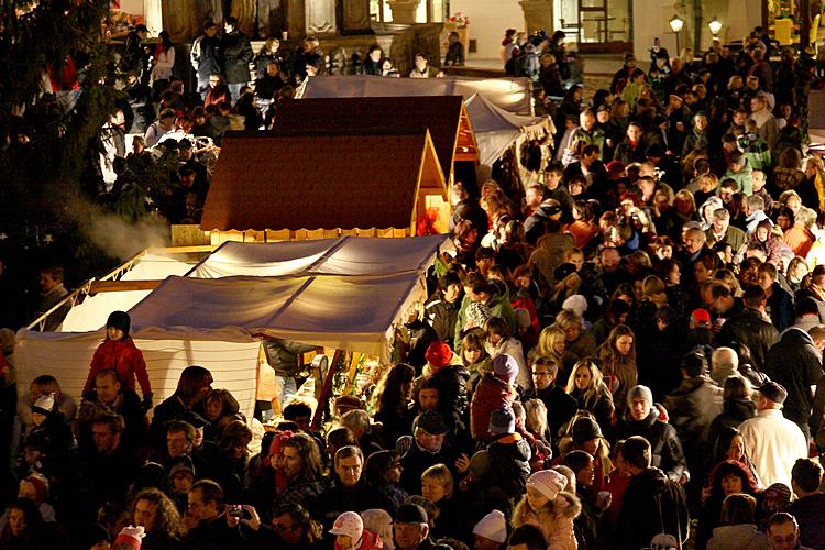 Adventsmarkt in Český Krumlov