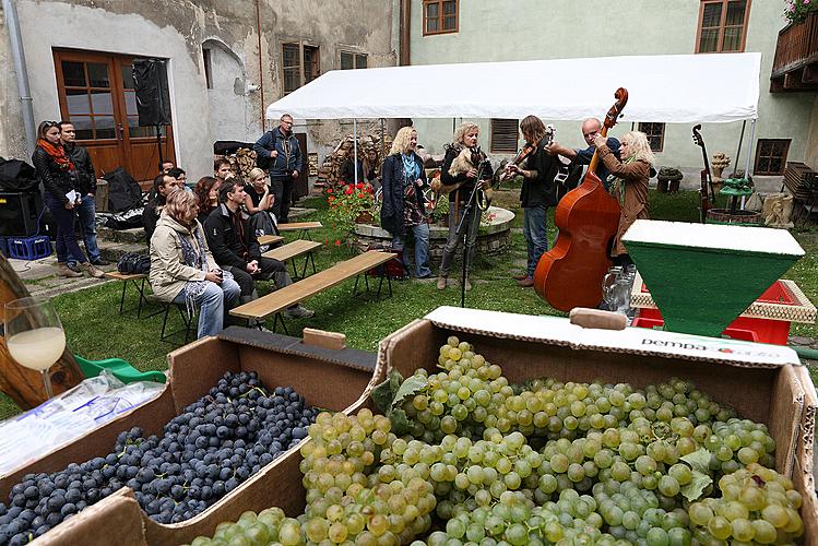 Wine yard, St. Wenceslas Celebrations Český Krumlov