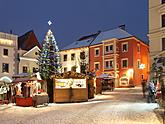 Christmasmarket on the main square 