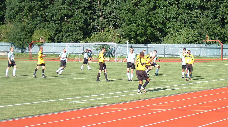 Foto - Archiv FK Slavoj Český Krumlov, přípravné utkání s FK Slavoj Olešnice z 29.7.2004 (5:1)