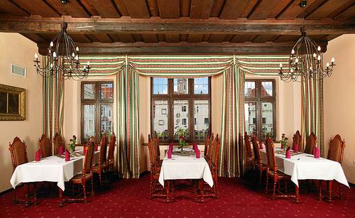 Restaurant Petr Vok, Hotel Zlatý anděl, Český Krumlov
