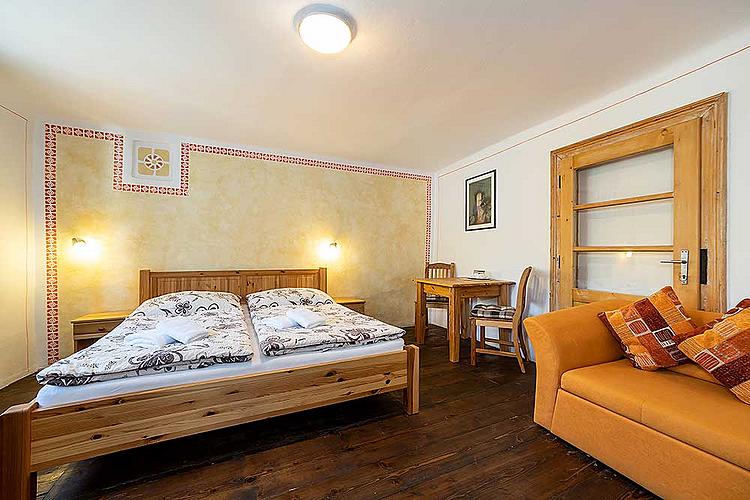 Pokoj č. 1 a 2: dvojlůžkový - manželské postele, 2 + 0, Penzion V Suchu