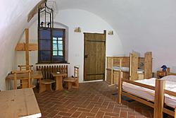 Hotel und Gasthaus Zum kleinen Veit - Interieur des Zimmers "Forelle Beda" 